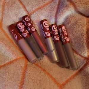 Six Lime Crime lippies